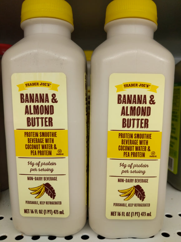 Trader Joe's Banana and Almond Butter Non-Dairy Beverage