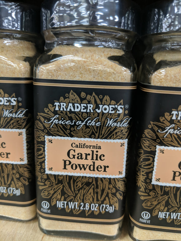 Trader Joe's California Garlic Powder (Spices of the World)