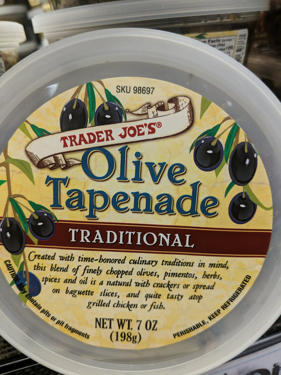 Trader Joe's Traditional Olive Tapenade Spread