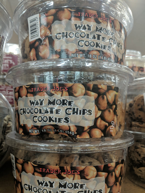 Trader Joe's Way More Chocolate Chip Cookies
