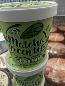 Trader Joe's Matcha Green Tea Ice Cream