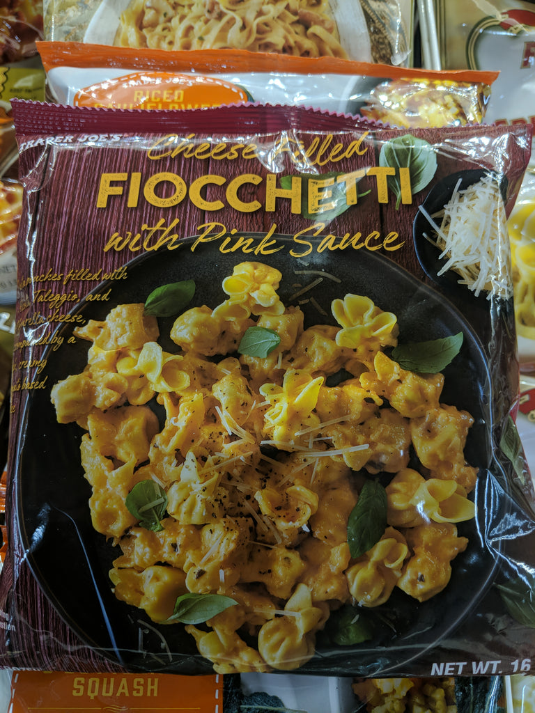 Trader Joe's Cheese Fiocchetti with Pink Sauce (Frozen) – We'll Get The ...