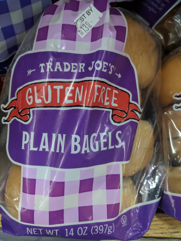 Trader Joe's Gluten Free Plain Bagels
