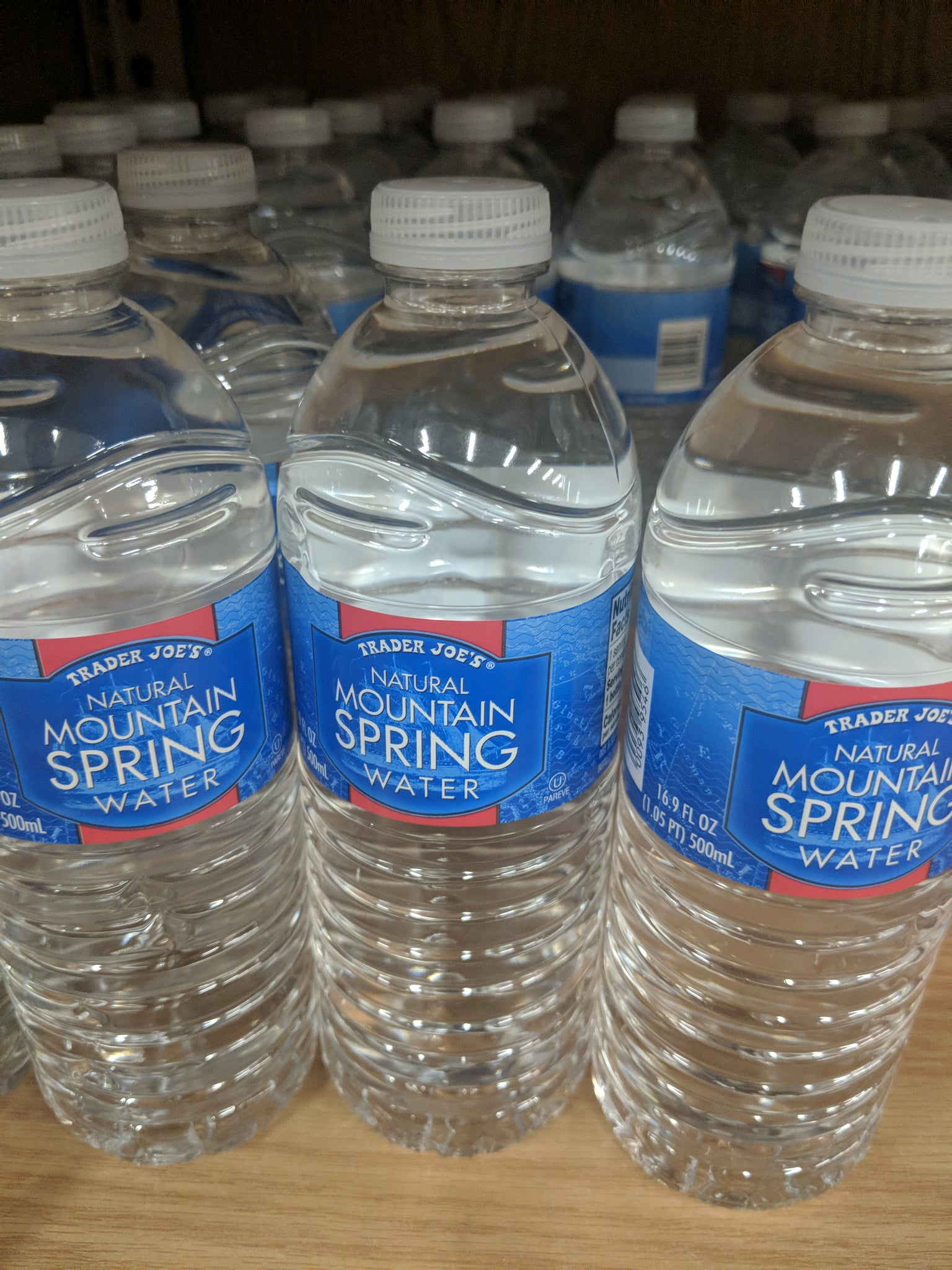 Trader Joe's® Natural Spring Water 24-16.9 fl. oz. Bottles, Shop