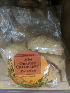 Trader Joe's Mini Orange Cranberry Scones (Kosher)
