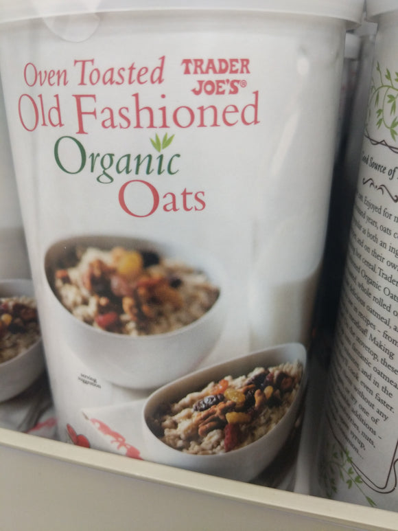 Trader Joe's Organic Oven Toasted Oats (Old Fashioned)