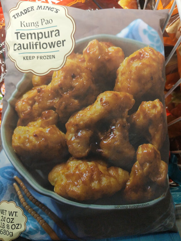 Trader Joe's Kung Pao Tempura Cauliflower (Frozen)