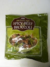 Trader Joe's Szechuan Style Spicy Beef and Broccoli