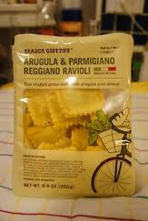 Trader Joe's Arugula and Parmesan Ravioli