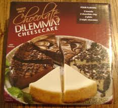Trader Joe's Chocolate Dilemma? Cheesecake (2 slices tuxedo, 2 slices chocolate chip, 2 slices plain, 2 slices triple chocolate cheesecake)