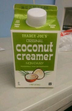 Trader Joe's Coconut Coffee Creamer