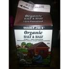 Trader Joe's Organic Half and Half