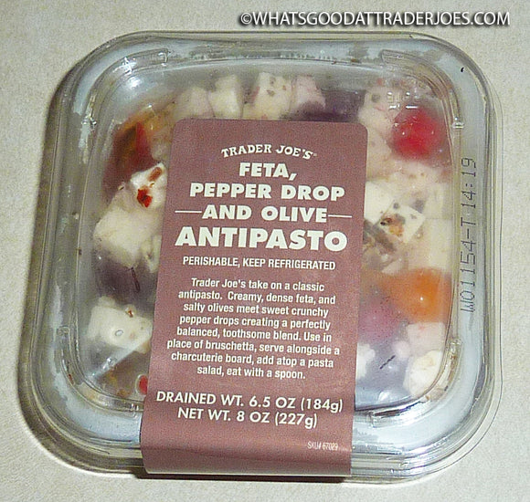 Trader Joe's Feta Pepper Drop and Olive Antipasto