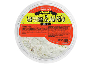 Trader Joe's Artichoke and Jalapeno Dip