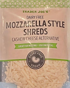 Trader Joe's Shredded Mozzarella Style Shreds Alternative Cheese (Dairy Free)