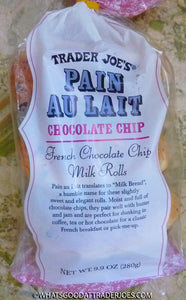 Trader Joe's Pain Au Lait Chocolate Chip Bread