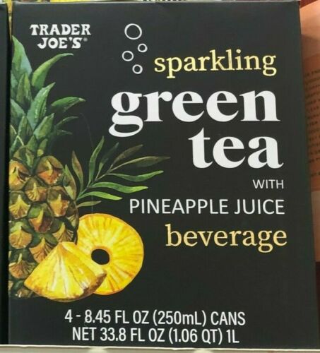 Trader Joe's Sparkling Pineapple Juice (4 pack)