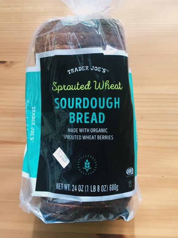 Trader Joe's Sprouted Wheat Sourdough Bread